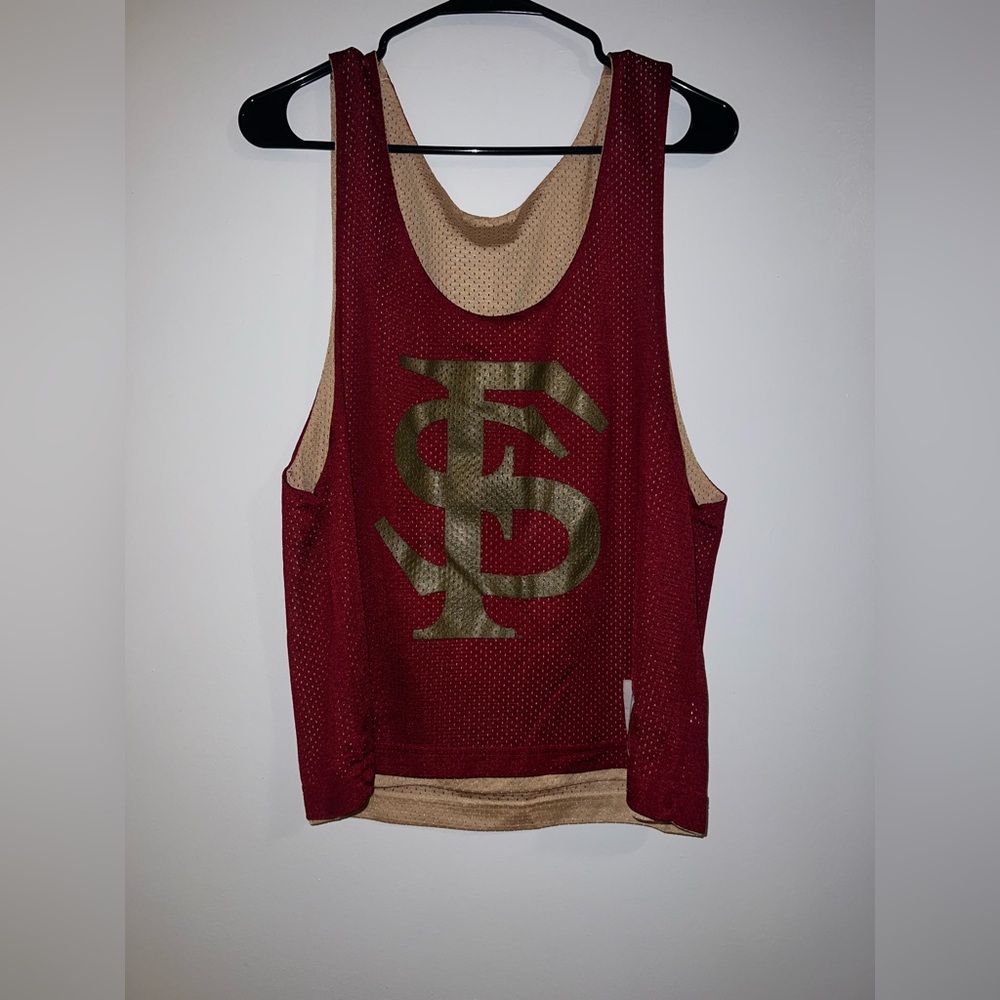 Unisex Reversible FSU Florida State Jersey Tank Top